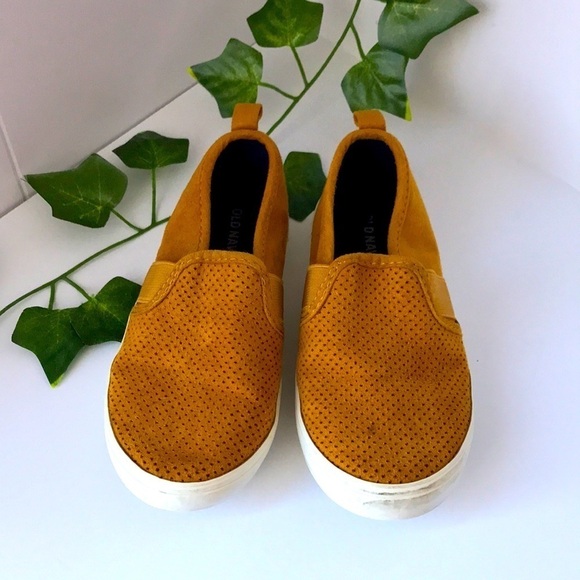 Old Navy Other - Kids Mustard Yellow Slide On Shoes old navy size 9